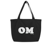 Load image into Gallery viewer, OM Large Organic Cotton Tote Bag