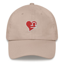 Load image into Gallery viewer, Love Signs Embroidered Hat (Libra)